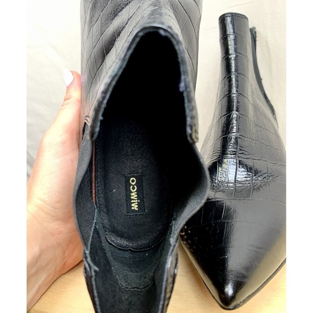 MIMCO Black ‘Samurai’ Ankle Boots size 38 - Picture 6 of 7